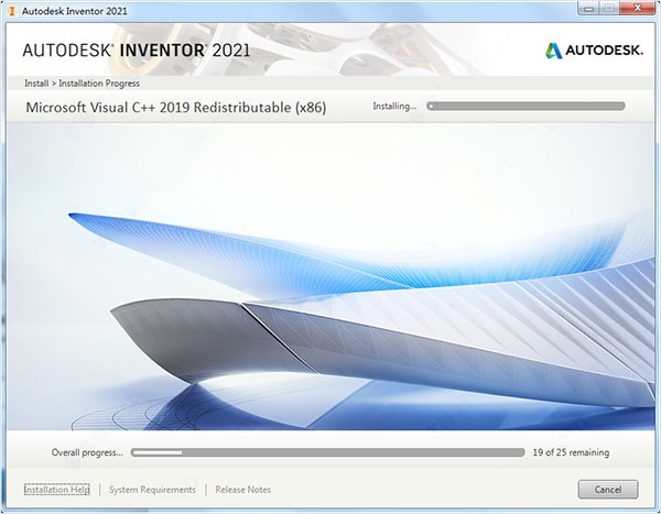 AutoDesk Inventor 2021中文版安装激活详细教程(附激活补丁)