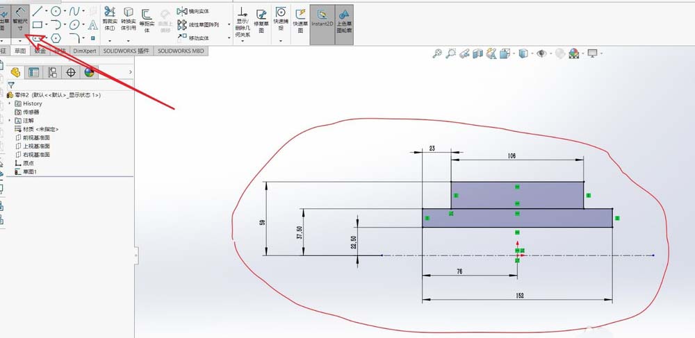 SolidWorks旋转凸台怎么建模轴承零件?
