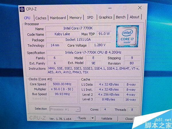 永久5GHz超频风冷攒机 搭载Intel Core i7-7700K处理器