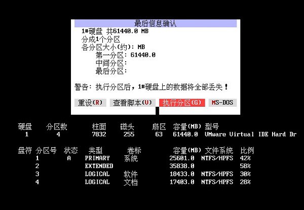 DG分区工具怎么用 U极速DG分区工具一键分区功能使用教程图解