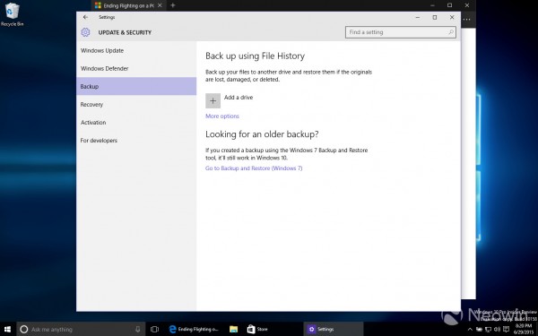 Windows 10 Build 10154上手操作截图欣赏