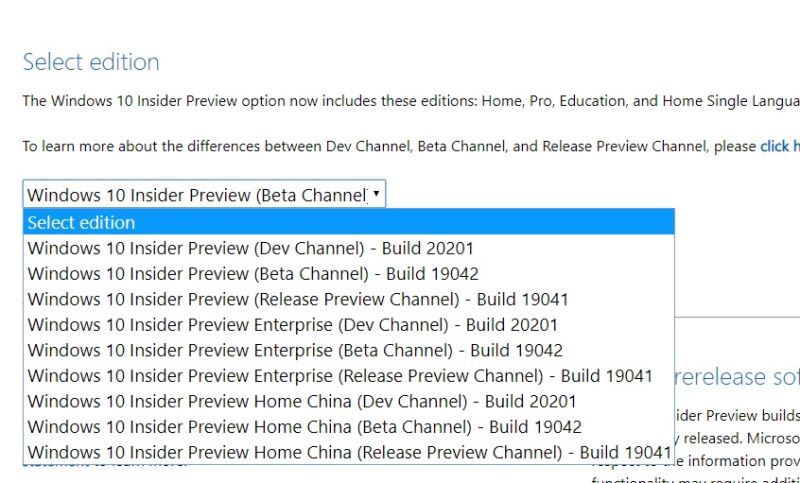 微软Win10 20H2 Build 19042预览版ISO镜像下载