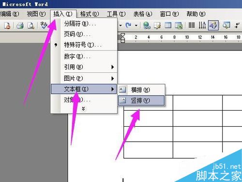 在word表格右侧或左侧如何输入竖排的文字?