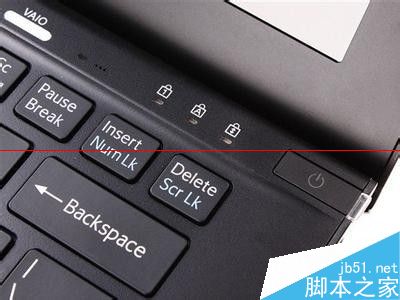键盘上的三个灯有什么作用？怎么点亮？