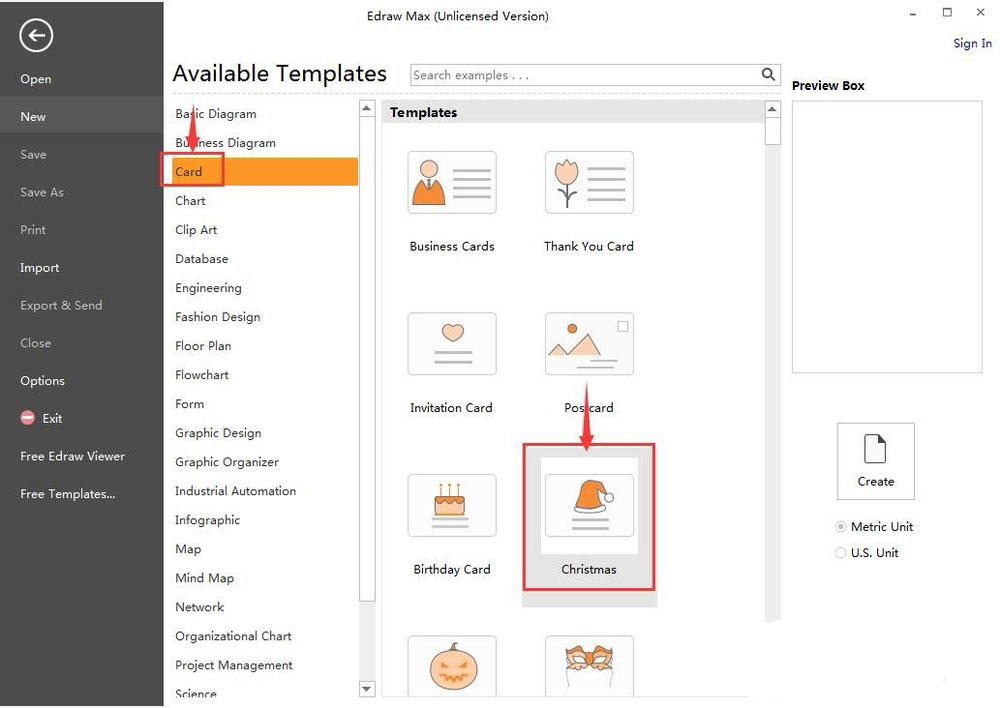 Edraw Max意图图示怎么创建圣诞老人形象?