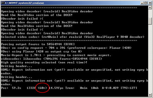 Rmvb转换MPEG4格式的详细步骤(WinMEnc详细图解教程)