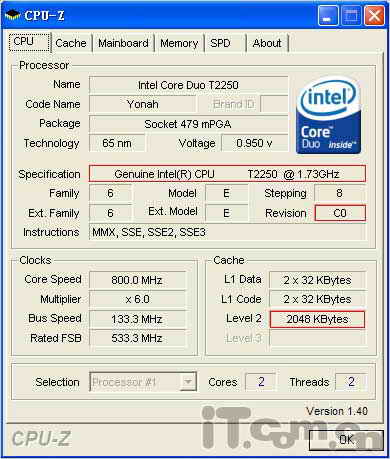 分析Ptium Dual-Core跟Core Duo区别