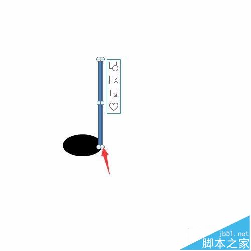PPT中怎么绘制双音符符号?