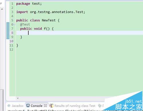 eclipse创建testng单元测试实例教程