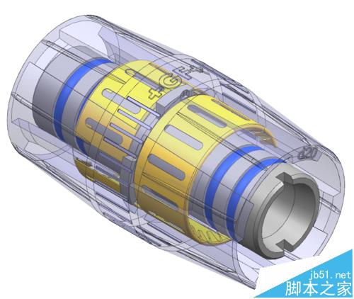 UG 9.0中怎么查看三维图内部?
