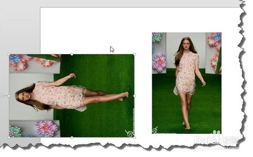 PPT在垂直文本框中填充正确的图片的方法