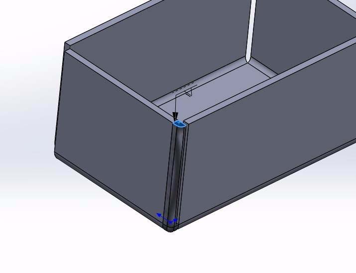 solidworks钣金边角怎么焊缝? sw工程图焊缝的教程