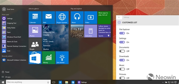 (组图)Win10 Build 10130 图赏：系统图标更加美观