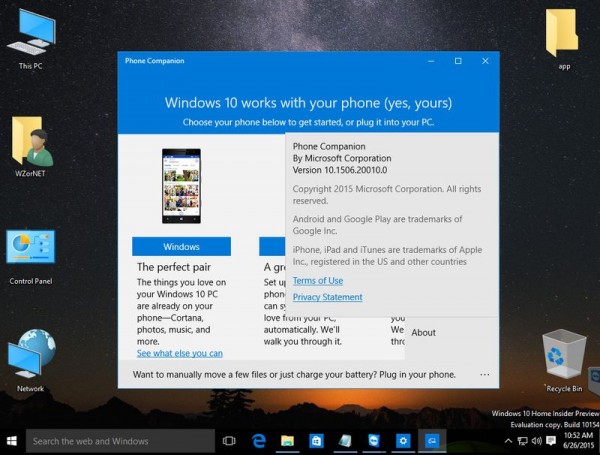 Windows 10 Build 10154最新版系统截图首曝光