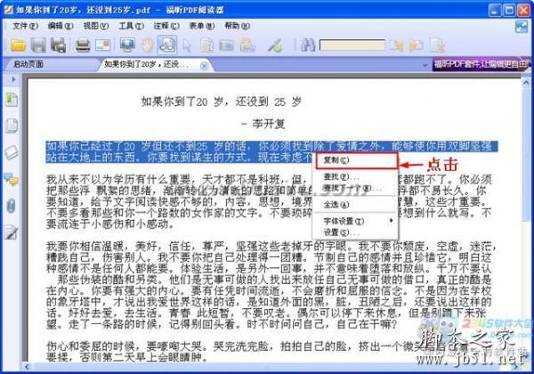 如何复制pdf中的内容 把pdf转换成txt的方法介绍