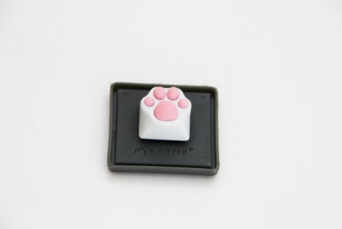 520快来了你懂的 ZOMO猫爪键帽三件套上手评测揭晓