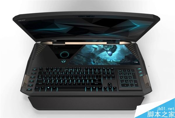 宏碁发布全球首款GTX1080曲面游戏本:39999元起