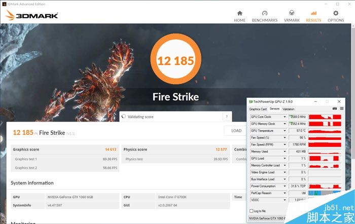 1999元主流显卡GTX 1060性能实测:完胜RX 480