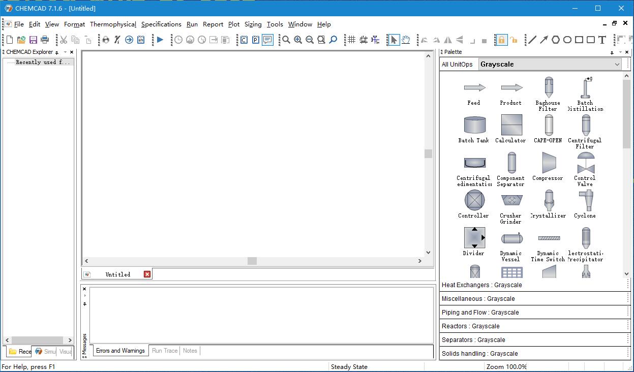 化学工程仿真软件Chemstations CHEMCAD Suite 7免费安装及激活教程