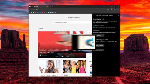 win10专业版如何使用Chrome和Firefoxd同步EDGE收藏