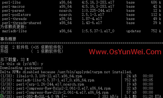 CentOS 7.0 安装配置LAMP服务器方法(Apache+PHP+MariaDB)