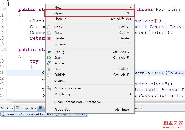 将Eclipse中的Web项目部署到Eclipse的方法[图文]