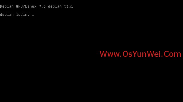 Debian 7.0.0 安装教程图解