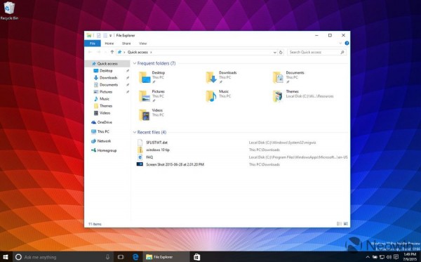 Win10预览版10166桌面版截图图赏(多图)
