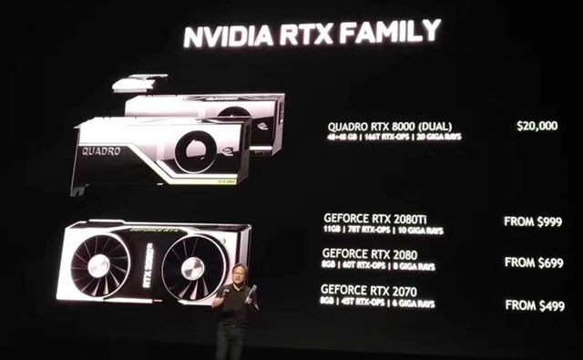 RTX2070/2080/2080Ti规格参数升级详细介绍