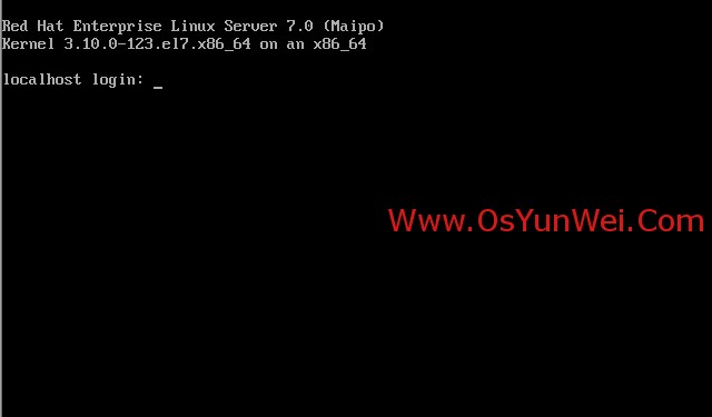 RHEL 7.0系统安装配置图解教程