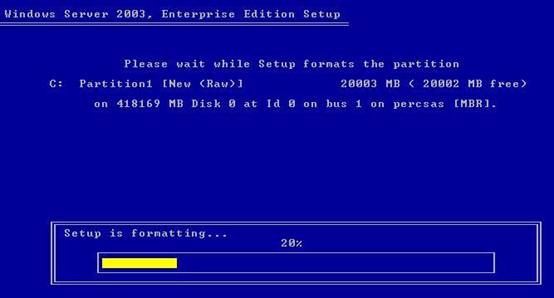 戴尔DELL服务器的win2003操作系统安装方法