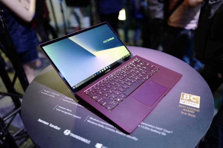 厚度仅12.9mm 1kg极致轻薄 华硕ZenBook S正式发布