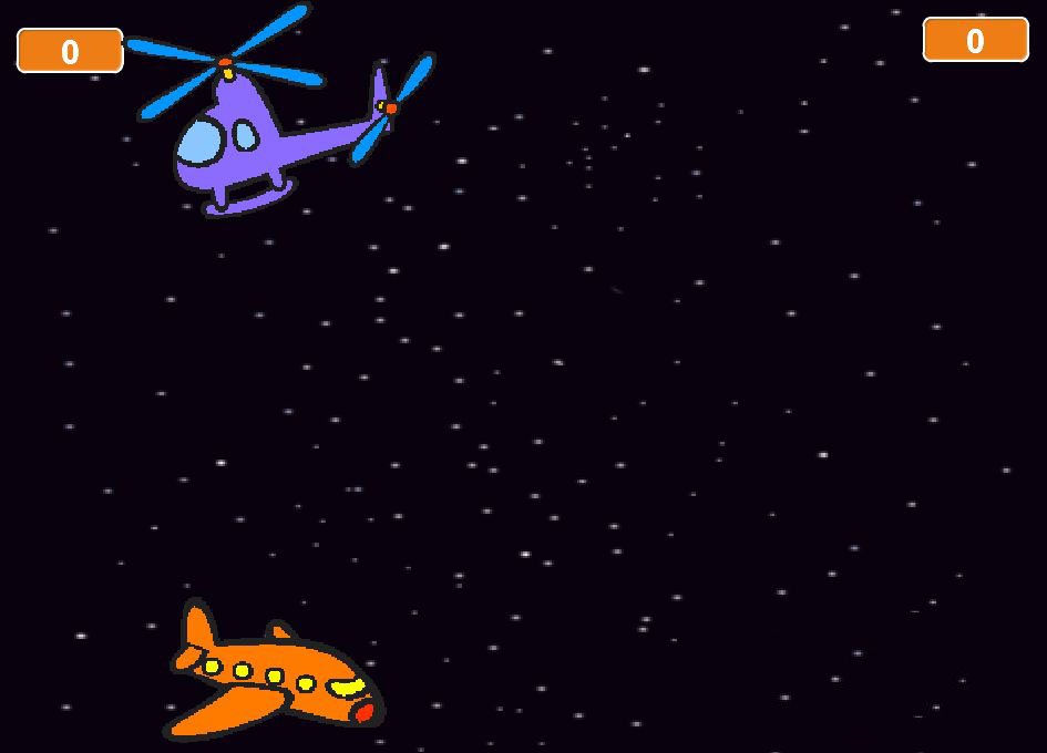 Scratch怎么制作飞机大战? Scratch飞机大战小游戏的实现方法