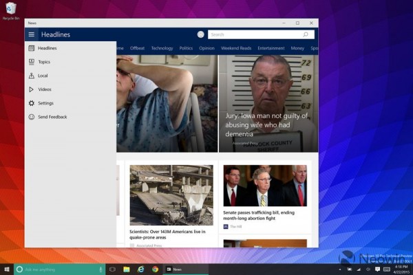 Win10最新预览版10061总结篇