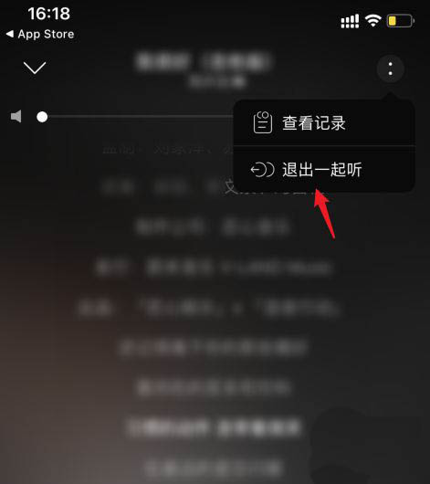 网易云音乐怎么取消和别人一起听歌? 退出一起听歌模式的技巧
