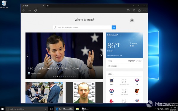Windows 10 Build 10154上手操作截图欣赏