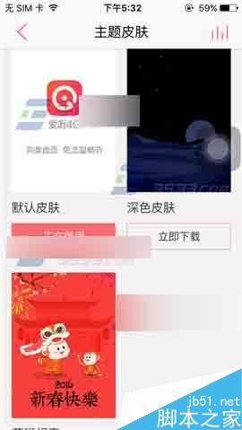 爱听4G怎么更换主题呢?