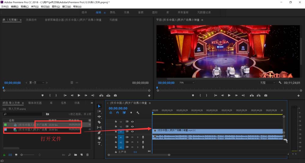 premiere cc2018素材怎么局部放大? pr视频局部放大的教程