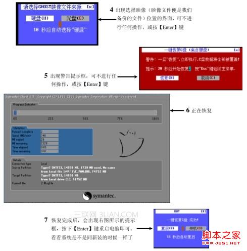 用一键GHOST如何恢复操作系统到健康运行的状态