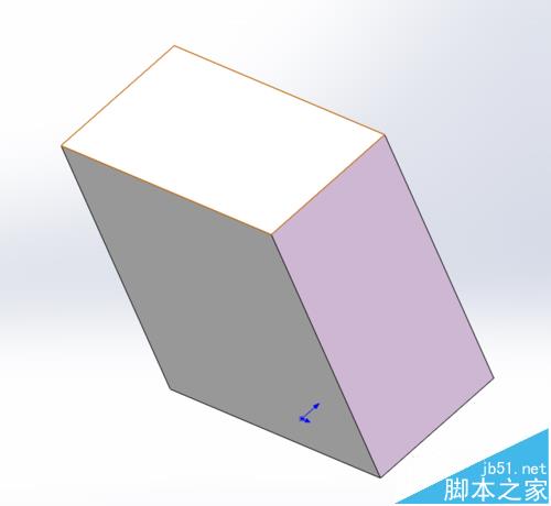 solidworks怎么快速的画一个长方体?