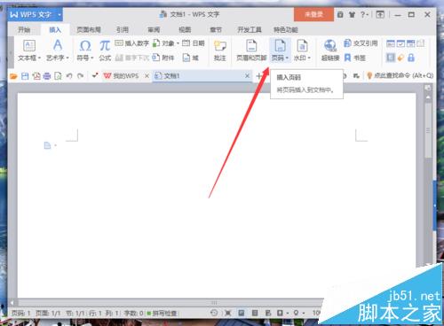 WPS文字中怎么添加页码并设置页码位置?