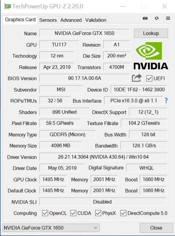 微星GTX 1650显卡性能怎么样 微星GTX 1650 魔龙图解评测