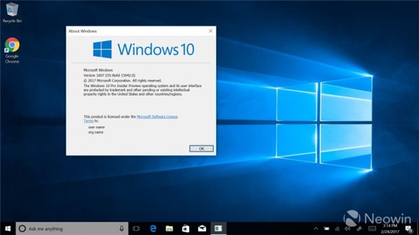 Win10 PC创造者更新15042快速预览版更新内容大全