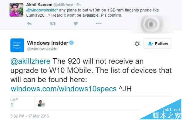 不用等了 WP8.1升级Win10 Mobile正式版仅此一次再无第二波推送