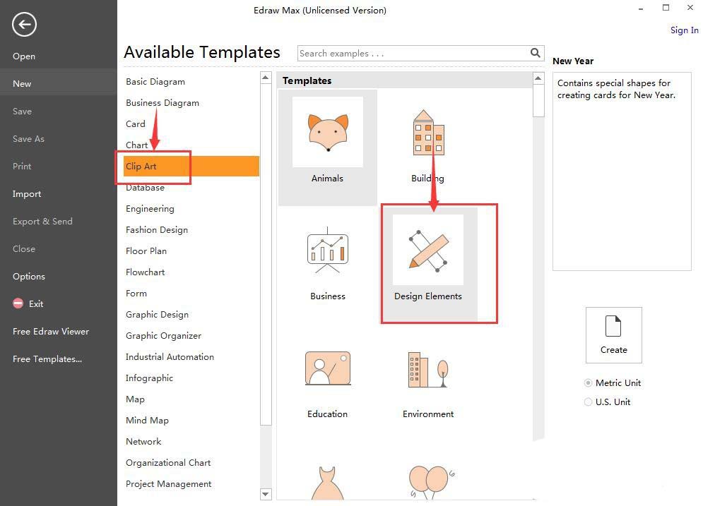 Edraw Max亿图图示怎么创建德国国旗?