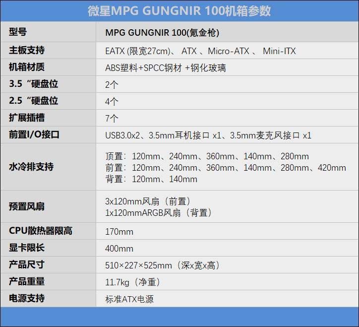 MPG氪金枪100机箱值得买吗 微星MPG氪金枪100全面评测