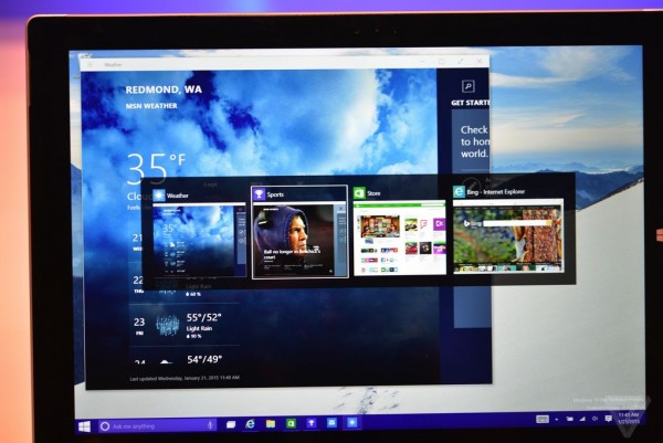 [图+视频]新版Win10现场上手体验：微软这回终于找对了方向
