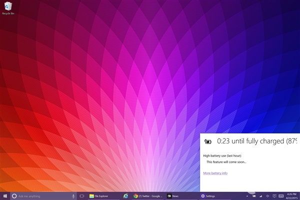 靓！Windows 10 Build 10061系统截图海量图赏