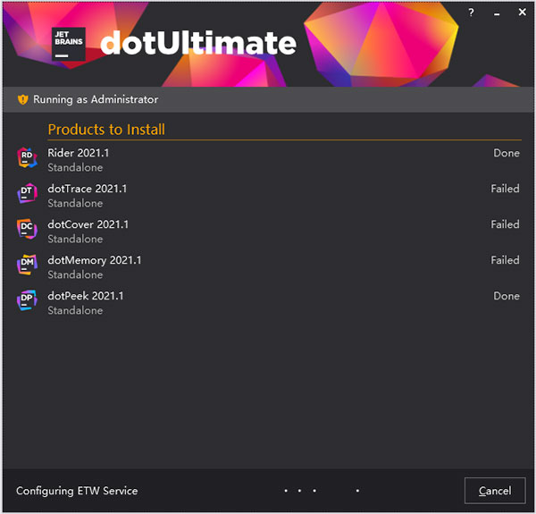 JetBrains ReSharper Ultimate 2021.1安装破解图文教程