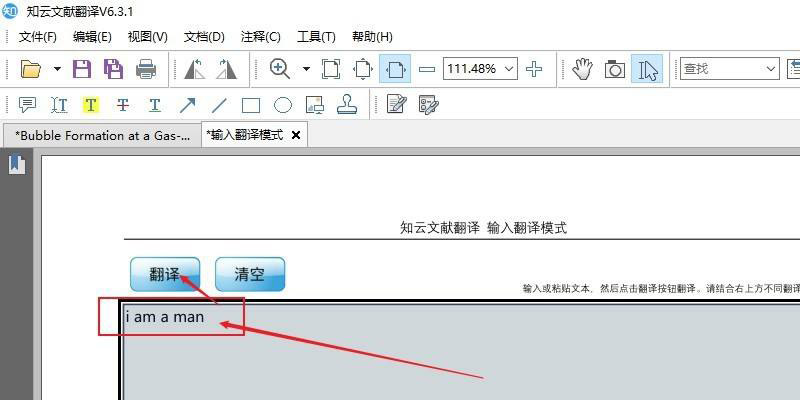 知云文献翻译如何使用输入翻译模式 知云文献翻译使用技巧